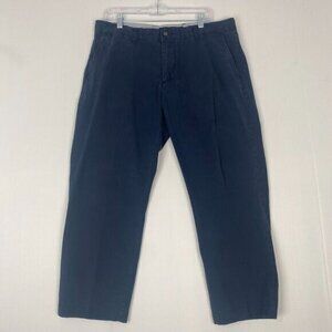 Tommy Hilfiger Mens Chino Pants Tailored Fit in Navy 36x24 see photos